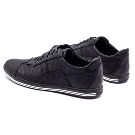 Polbut 1801P zapatos casuales negros para hombre 8