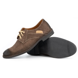 KENT 272 zapatos casuales de hombre marrón 3