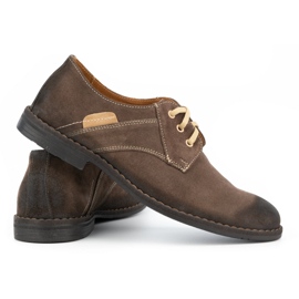 KENT 272 zapatos casuales de hombre marrón 4
