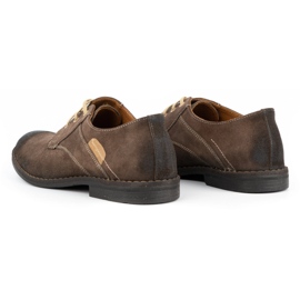 KENT 272 zapatos casuales de hombre marrón 5
