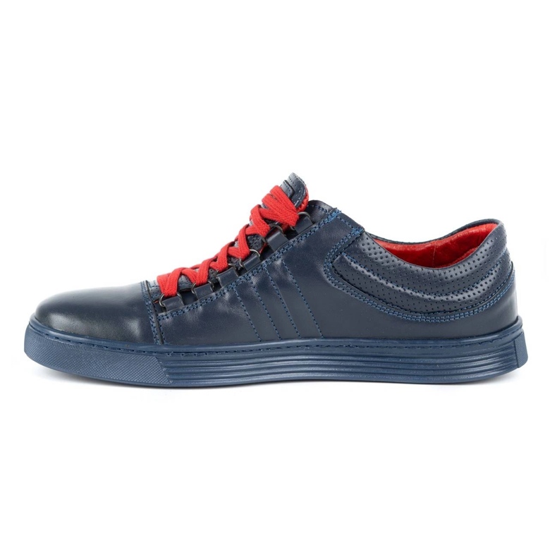 KENT Zapatos casuales de hombre 305 azul marino 1