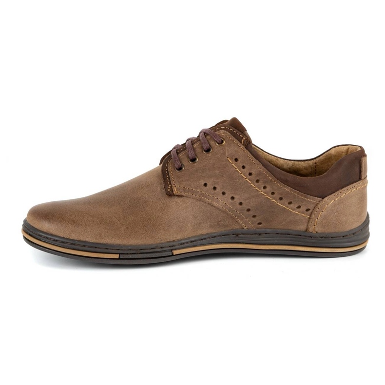 Polbut Zapatos casual hombre 402 marrón 1