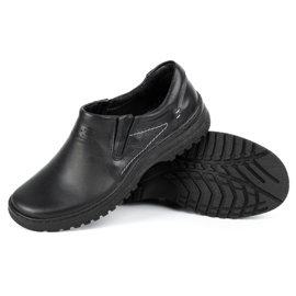 KOMODO Zapatos casuales negros para hombre 869 3