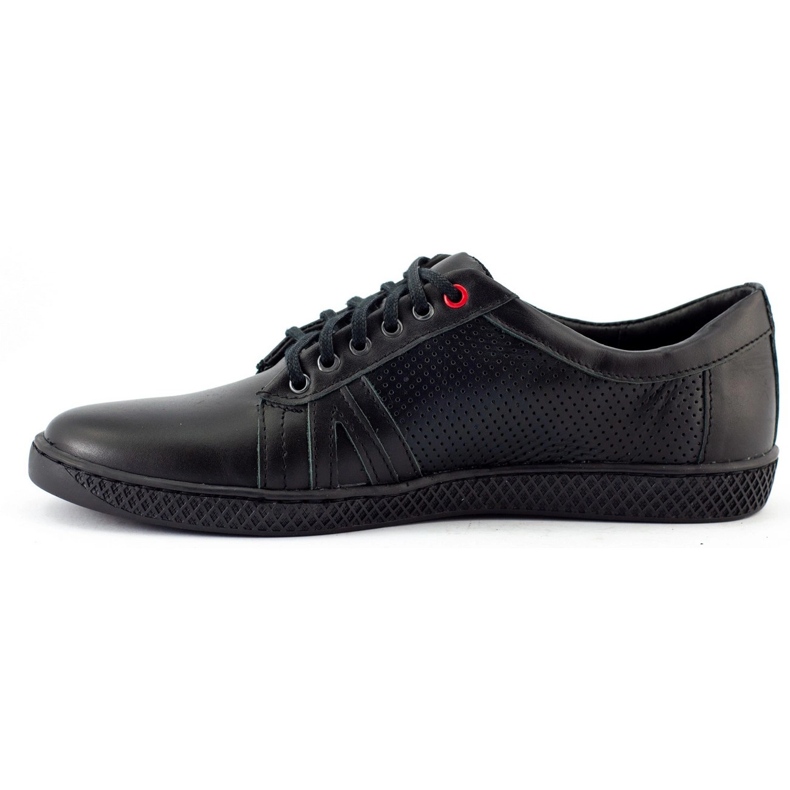 KOMODO Zapatos casuales negros para hombre 910 1