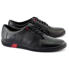 KOMODO Zapatos casuales negros para hombre 910 2