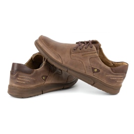 Polbut Zapatos casuales de hombre J55 marrón 5