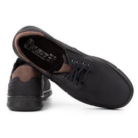 Polbut Zapatos casuales negros para hombre J55 5