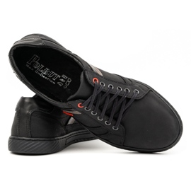 Polbut Zapatos negros de hombre J47 3