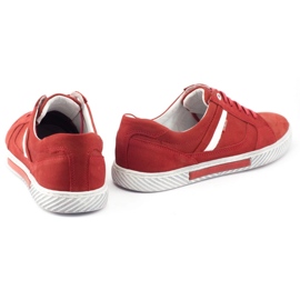 Polbut Zapatos de hombre j47 rojo 4