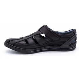 Polbut Zapatos negros de hombre k18 3