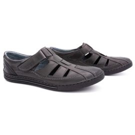 Polbut Zapatos de hombre gris K18 4