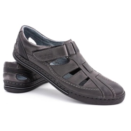 Polbut Zapatos de hombre gris K18 6
