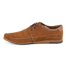KOMODO Zapatos Mocasines de hombre 875 camel multicolor naranja 1
