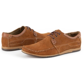 KOMODO Zapatos Mocasines de hombre 875 camel multicolor naranja 5