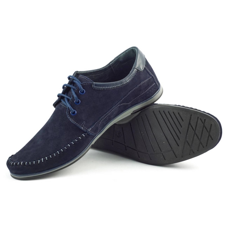 KOMODO Zapatos Mocasines de hombre 875 azul marino 1