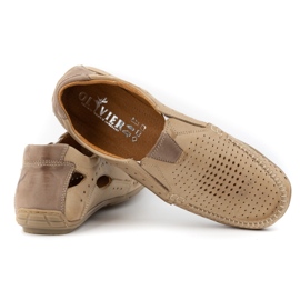 Mario Pala Zapatos de hombre mocasines 901 verano beige 4
