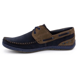 KOMODO Zapatos hombre mocasines 902 azul marino 2