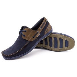 KOMODO Zapatos hombre mocasines 902 azul marino 4