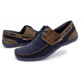 KOMODO Zapatos hombre mocasines 902 azul marino 7
