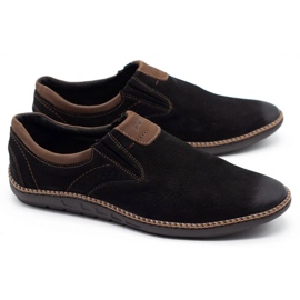 Joker Mocasines hombre piel 937 negro 2