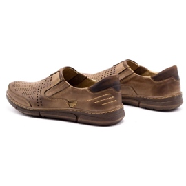 Polbut Zapatos de verano para hombre J51 marrón 9