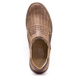Polbut Zapatos de verano para hombre J51 marrón 10