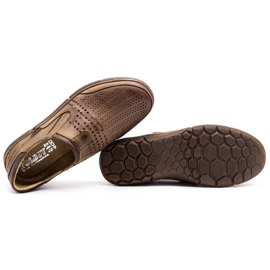 Polbut Zapatos de verano para hombre J51 marrón 1