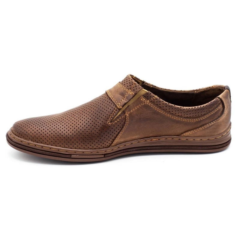 Polbut Zapatos de hombre piel 362 Per Brown marrón 1