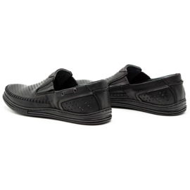 Polbut Zapatos verano hombre piel 09 para verano negro con gris multicolor 8
