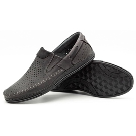 Polbut Zapatos verano hombre piel gris 09 5