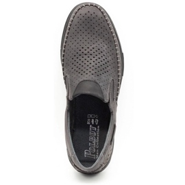 Polbut Zapatos verano hombre piel gris 09 10