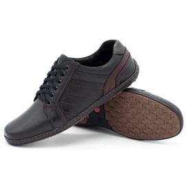 Mario Pala Zapato piel hombre 616 negro 3