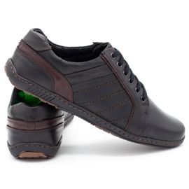 Mario Pala Zapato piel hombre 616 negro 4