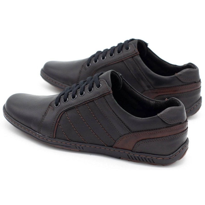 Mario Pala Zapato piel hombre 616 negro 1