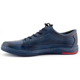 Polbut Zapato casual hombre piel K22 azul marino multicolor 1