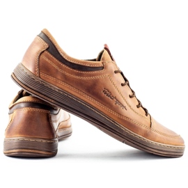 Polbut Zapato casual piel hombre K22 marrón claro 6