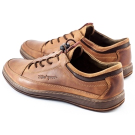 Polbut Zapato casual piel hombre K22 marrón claro 8