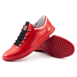 Polbut Zapato casual piel hombre K23 rojo 8