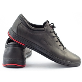 Polbut Zapato casual hombre piel K23 gris 3