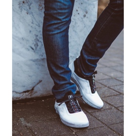 Polbut Zapato casual hombre piel K24 blanco 9