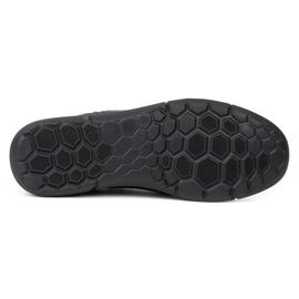 Polbut Zapatos sin cordones para hombre J51 negro 6
