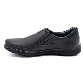Polbut Zapatos sin cordones para hombre J51 gris 1