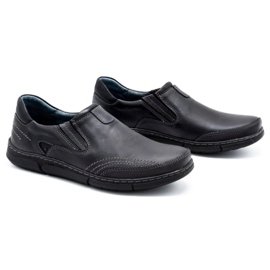 Polbut Zapatos sin cordones para hombre J51 gris 2