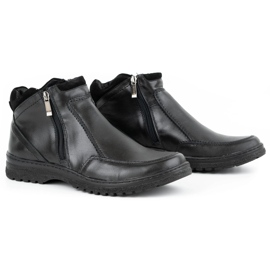 KOMODO Botas Jodhpur para hombre 816 Black negro 4