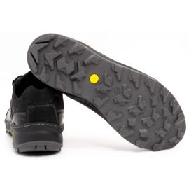 KENT Zapatos trekking hombre negro 515 4