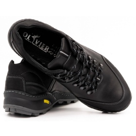 KENT Zapatos trekking hombre negro 515 5