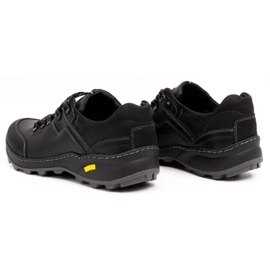 KENT Zapatos trekking hombre negro 515 6