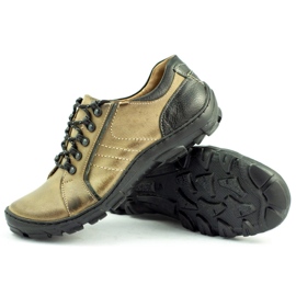 KOMODO Zapatos trekking hombre piel 904 multicolor verde 2 KOMODO Zapatos trekking hombre piel 904 multicolor verde 2