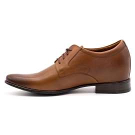 Olivier Zapatos formales de hombre P11 en aumento marrón 2