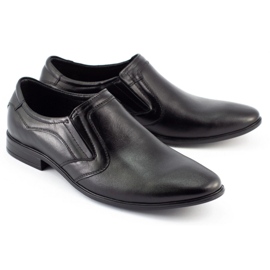 Lukas Zapatos formales sin cordones para hombre 284 negro 2